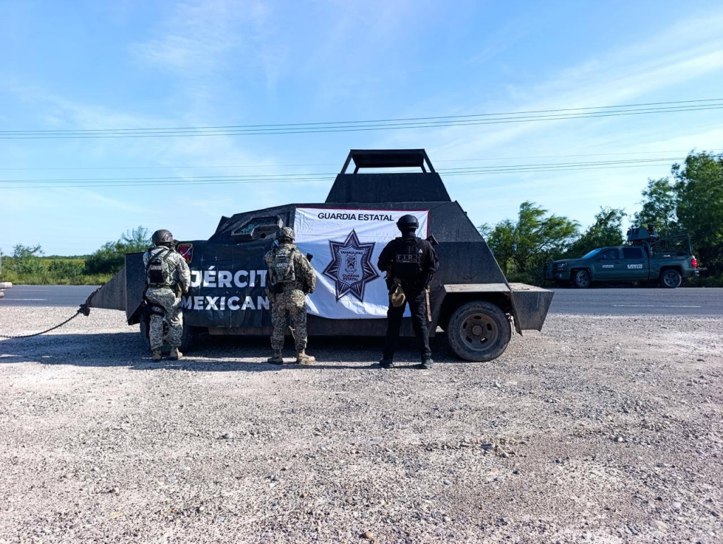 Aseguran «mounstro» en Camargo, Tamaulipas